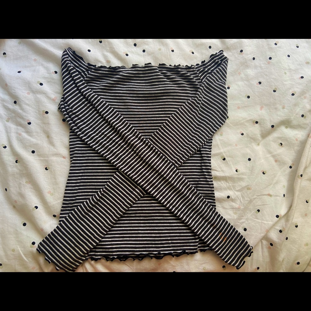 Off Shoulder Long Sleeve